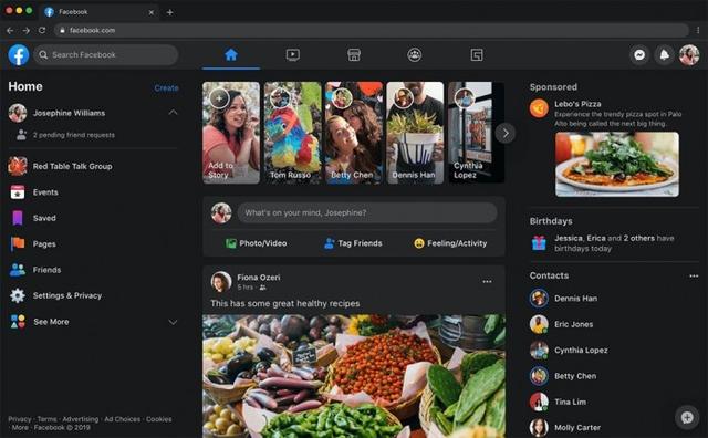 Facebook正邀请部分用户测试其网站的新设计