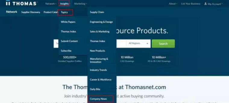 ThomasNet.com（托马斯）
