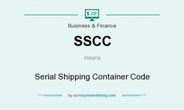SSCC码（系列货运包装箱代码）