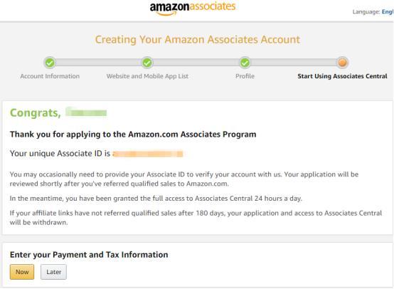 关于亚马逊卖家联盟（Amazon Affiliate）注册操作流程全解析