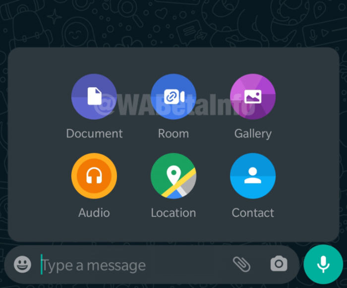 WhatsApp在最新的测试版中集成了Messenger Rooms功能