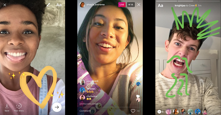 Instagram将首次与创作者分享收益：推出IGTV广告、Instagram Live徽章