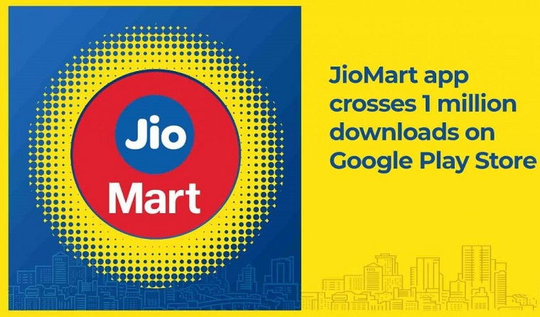 JioMart下载量达150万次 日订单量达40万笔
