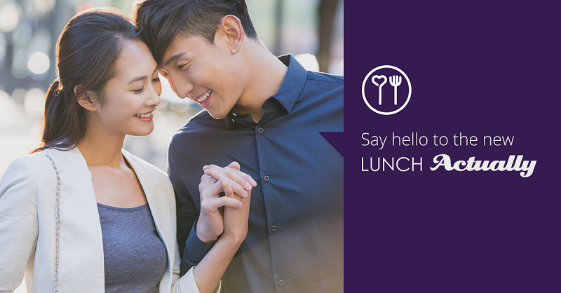 Lazada和约会交友平台Lunch Actually跨界合作 一边约会一边购物
