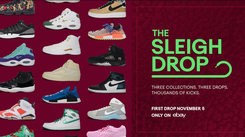 eBay推出“The Sleigh Drop”球鞋特卖活动